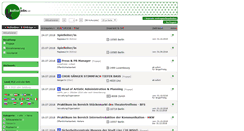 Desktop Screenshot of kulturjobs.net